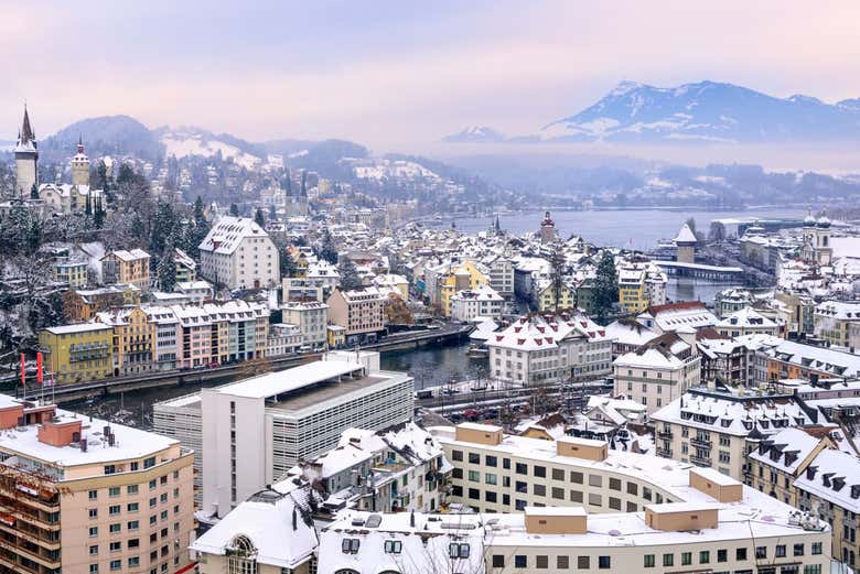 Viste panoramiche di Lucerna